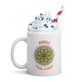 Celestial Sip Mandala White Glossy Mug - Beyond T-shirts